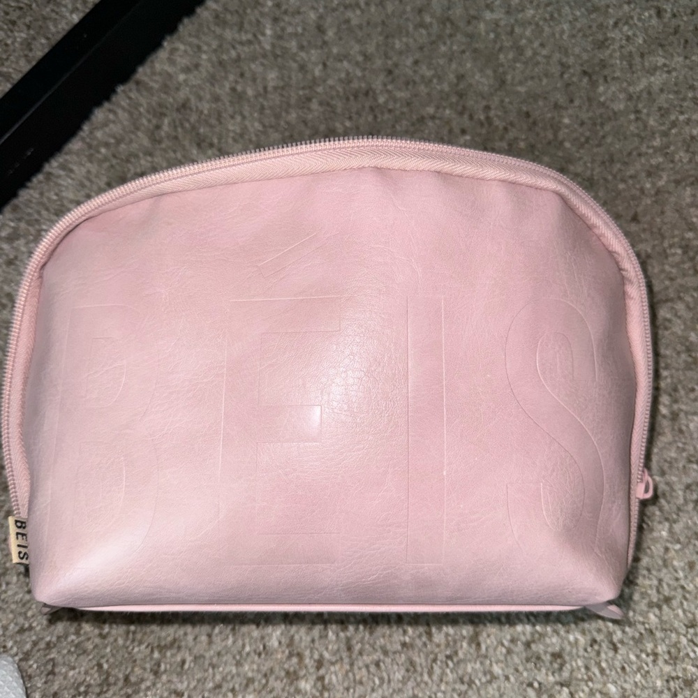 BEIS Soft Pink Cosmetic Case